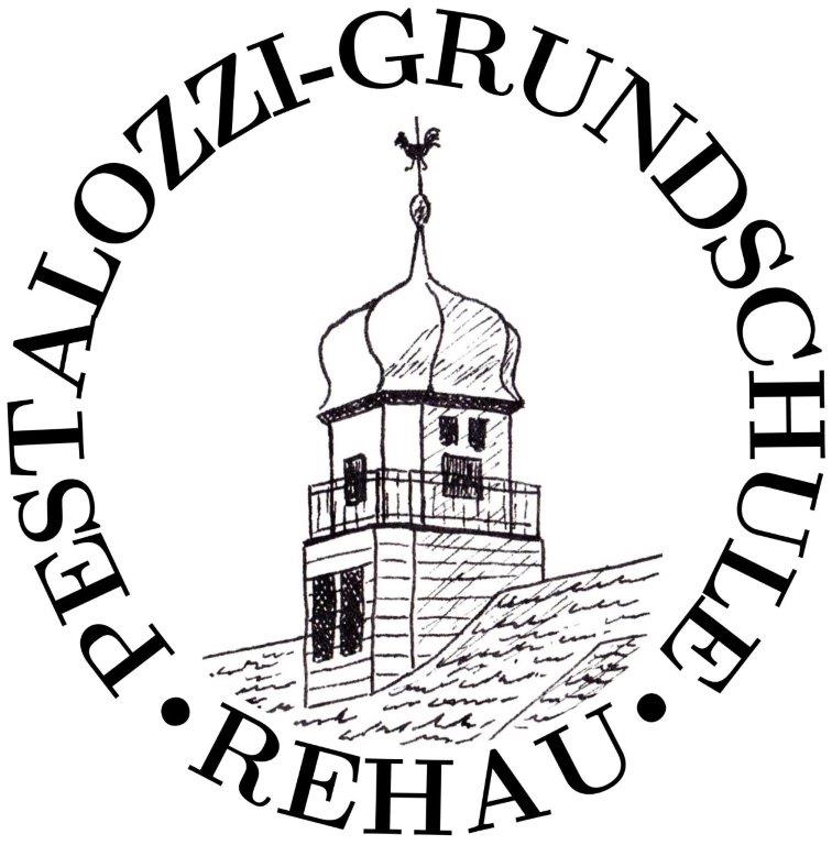 Pestalozzi Grundschule Rehau Logo