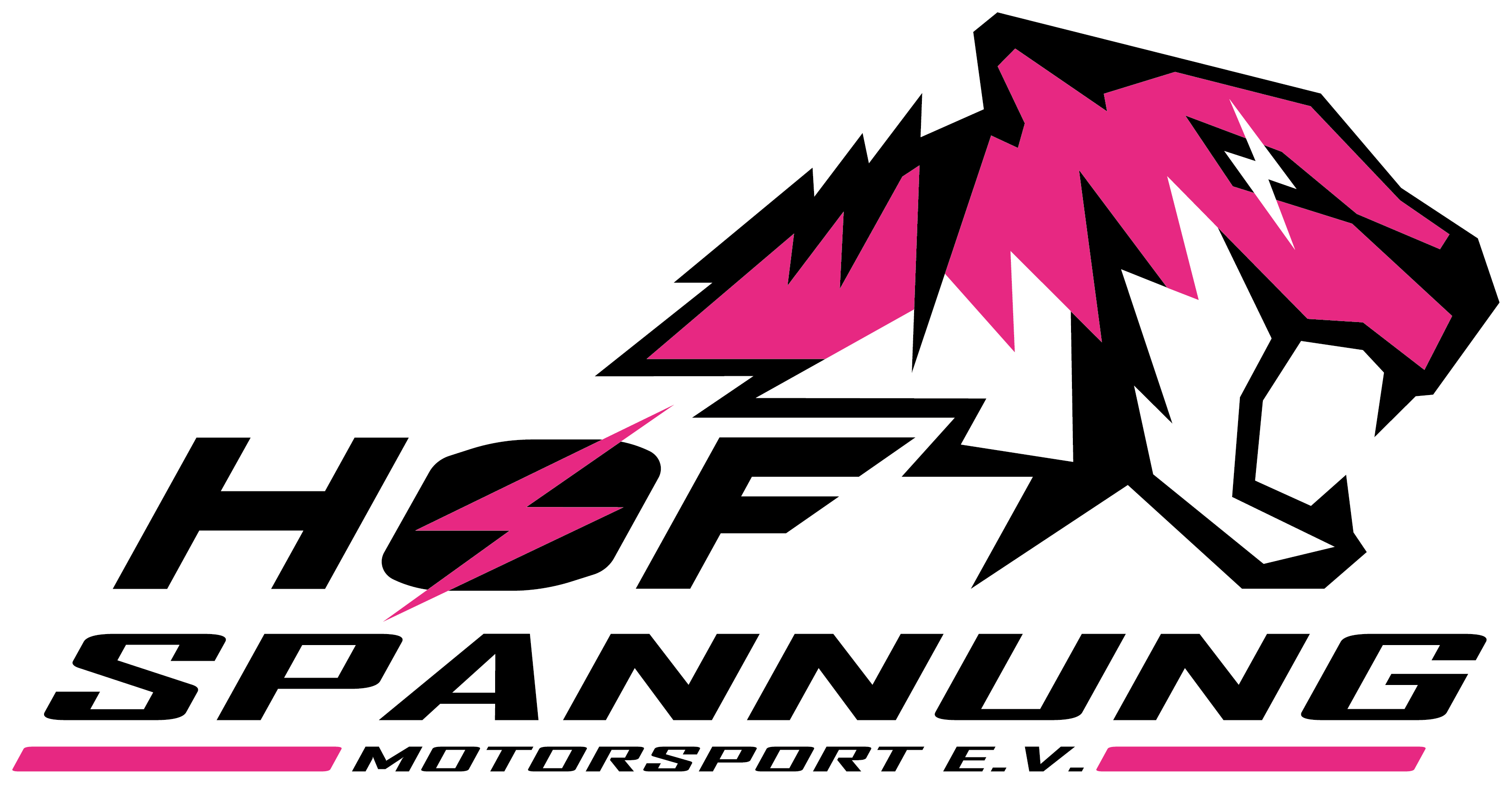 Hofspannung Motorsport E. V. Logo